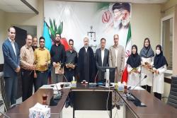 حضور رئیس کل دادگستری لرستان در پزشکی قانونی به مناسبت روز پزشک